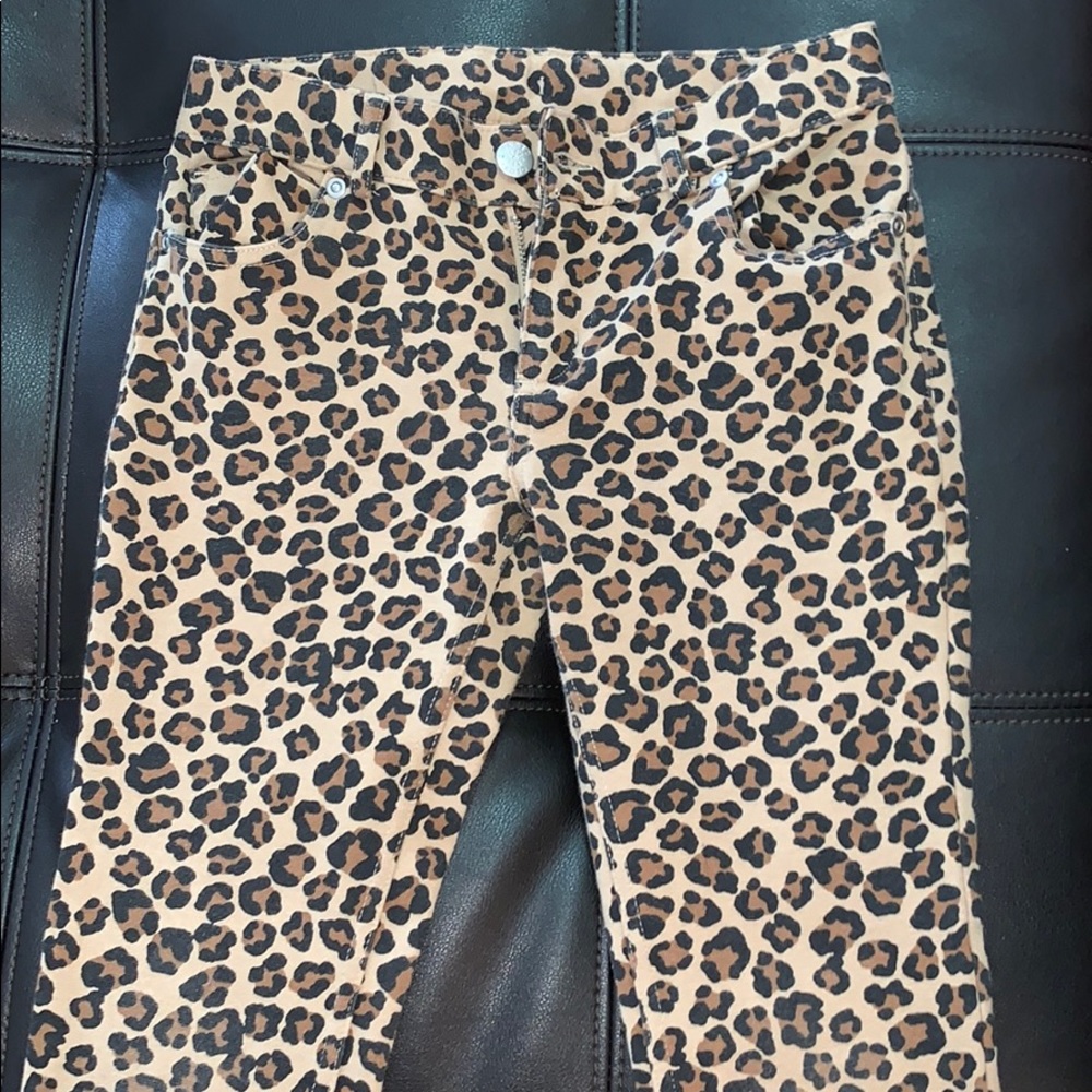 animal print pant
